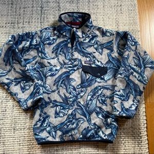 Rare Patagonia Flying Fish Synchilla S